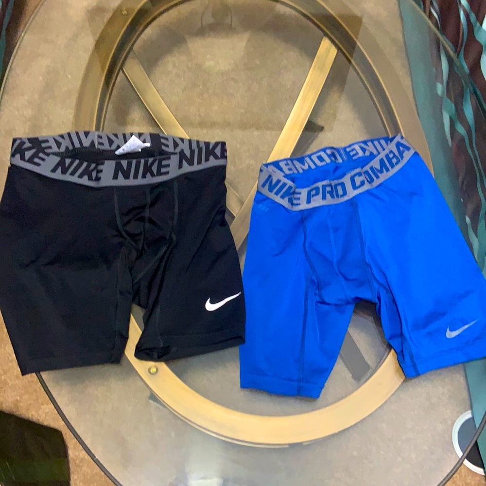 Nike compression shorts, medium, pro combat